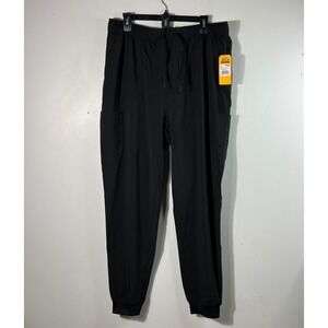 Carhartt Force Cross-Flex Modern Fit Jogger Scrub Pant L Tall Black NWT C56310
